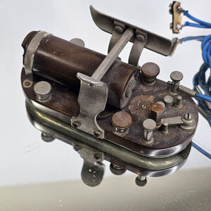 Antique Telegraph Sounder For Parts Or Repair